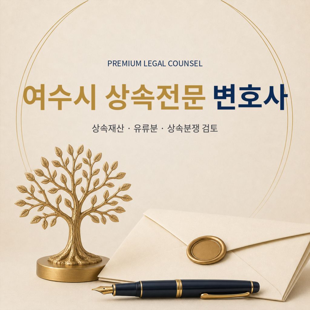 여수시 상속전문 변호사